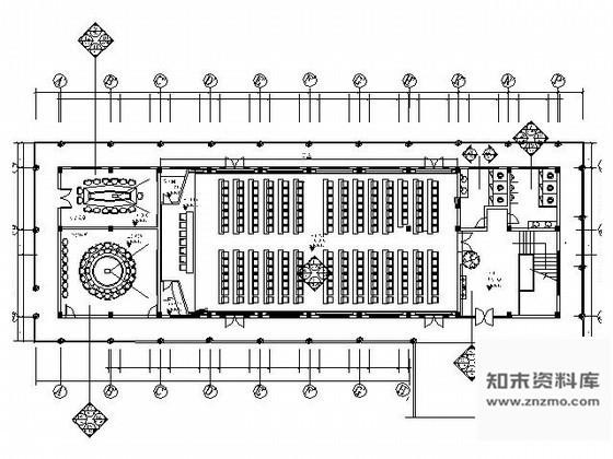 施工图国际度假酒店会议区施工图