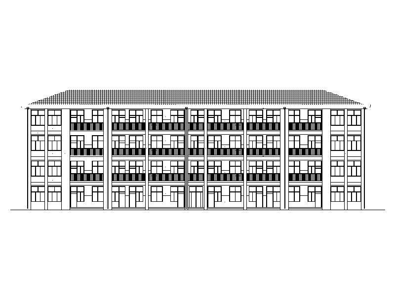 [宁夏]现代风格小学综合楼施工图