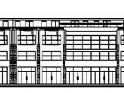 山东香港五金家居城B13-3块改造工程建筑施工图