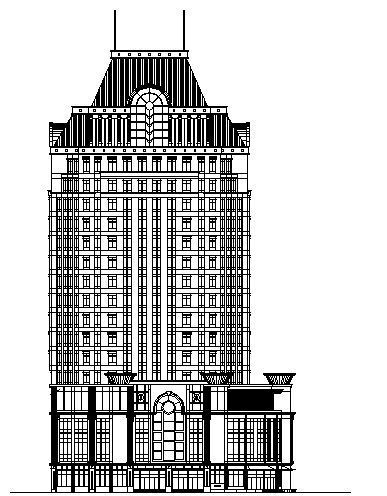 某高层商办楼建筑图