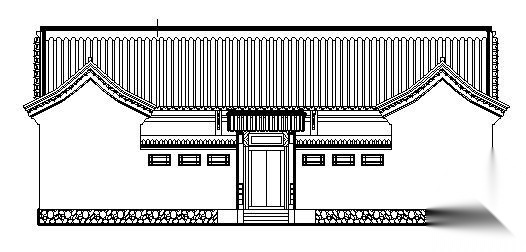 准提庵建筑施工图