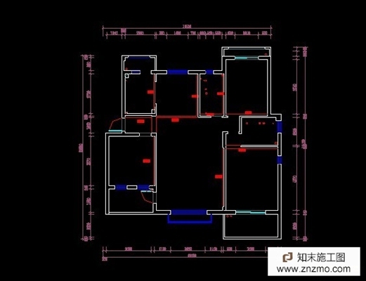 家装cad2007施工图