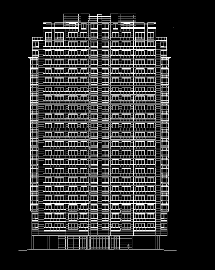 东方城市花园施工图归档建筑施工图（华东院图纸）