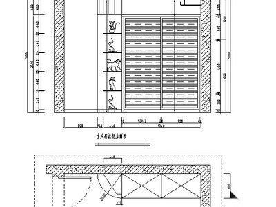 黑白混搭三室二厅装修图（效果图） 平层