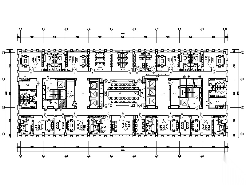 [新疆]某指挥中心大楼办公楼设计施工图（含效果图）