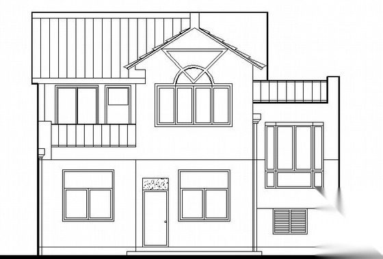 某二层新农村自建房建筑 施工图