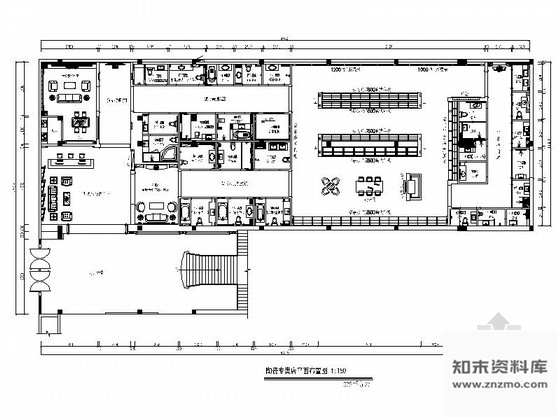 施工图福建某名品陶瓷专卖店室内装修施工图