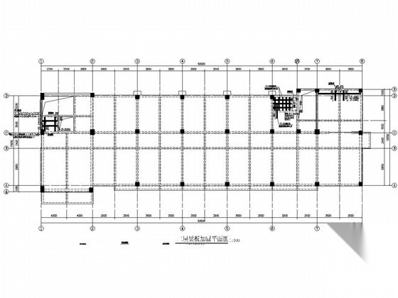 供水集团实验室梁板加固施工图 抗震加固结构