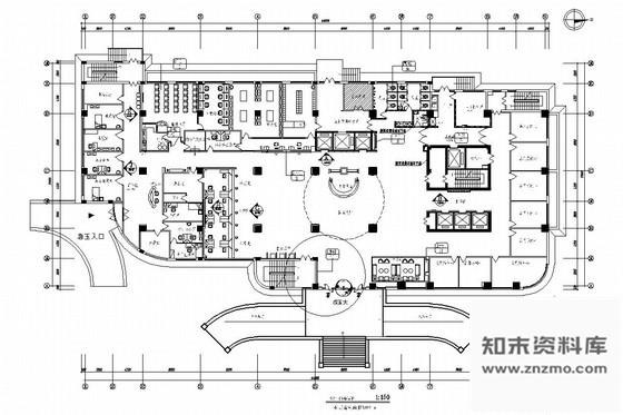 施工图北京经济开发区现代化专科医院室内施工图效果图