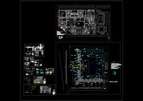 园林给排水系统CAD合集图纸 园林景观给排水