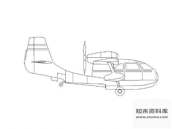 图块/节点各式飞机平立面图块全集
