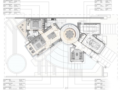 成都麓湖生态城别墅C户型样板间施工图+效果