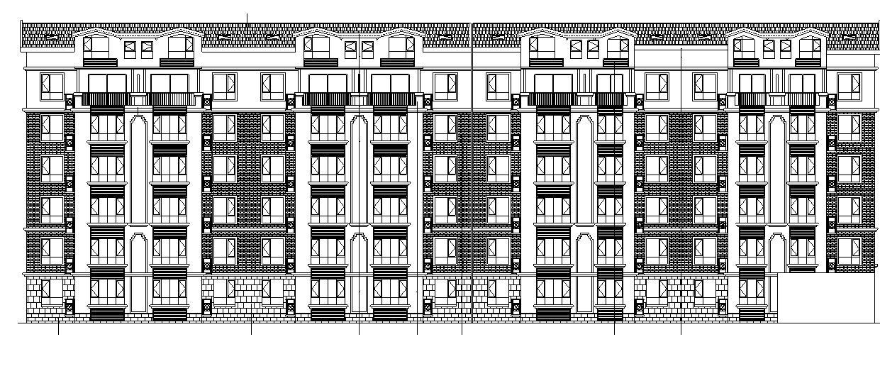 [宁夏]多层剪力墙住宅建筑施工图（全专业及商业、幼儿...