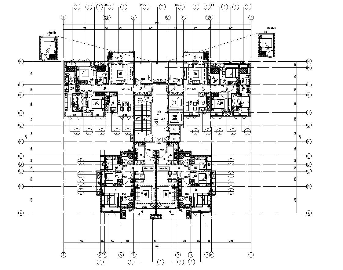 标准化通用墙身大样详图设计 建筑通用节点