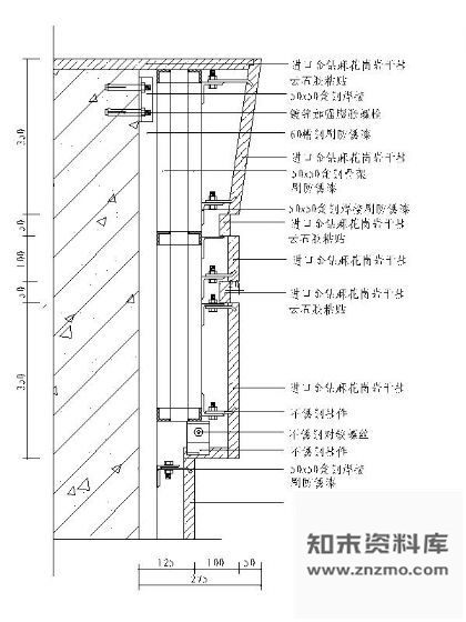 造型墙面详图