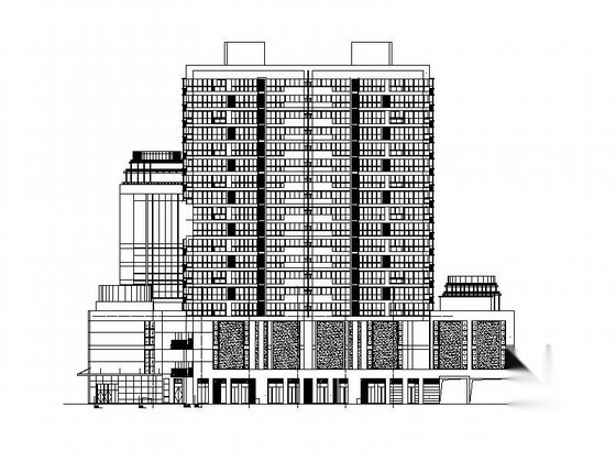 [安徽]18层商业综合体建筑施工图（甲级设计院）