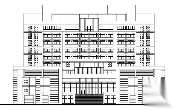 某高校综合楼建筑设计方案