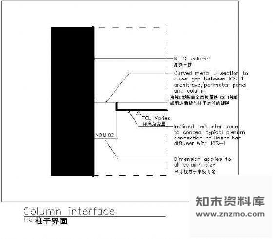 图块/节点柱子界面