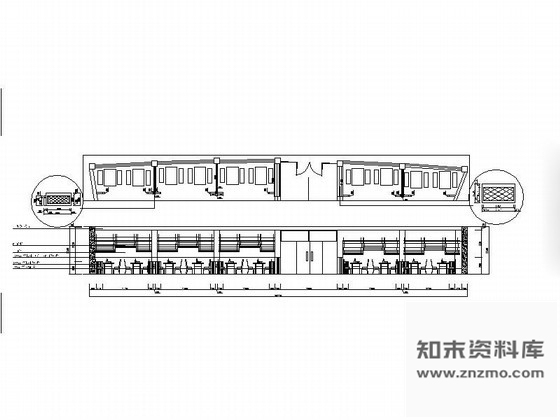 图块/节点苏州某特色湘菜餐厅立面图