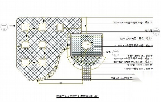 某医院景观设计施工图全套 医院疗养景观