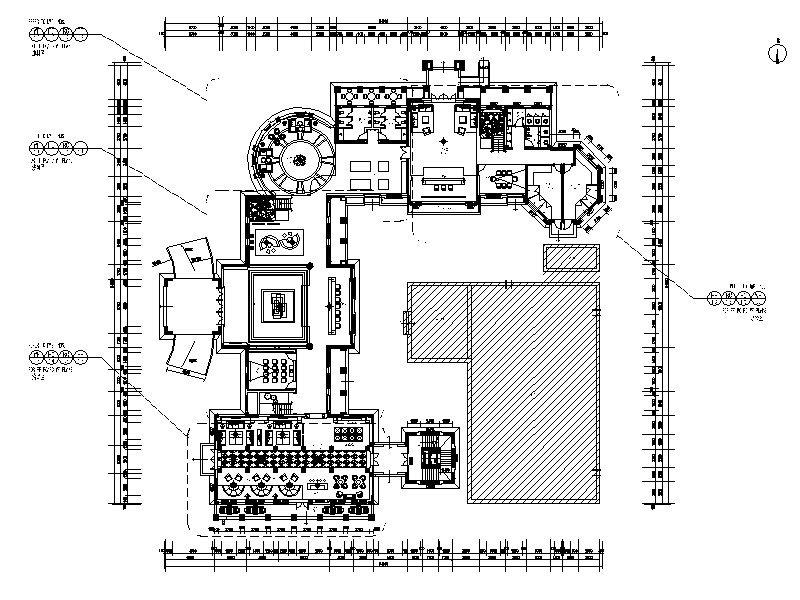 [广州]某售楼处设计全套CAD施工图