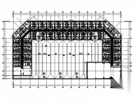 [广州]豪华五星级酒店走廊装修施工图