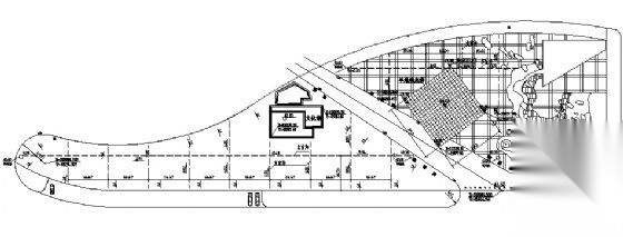 广场地下排水盲沟布置图 建筑给排水