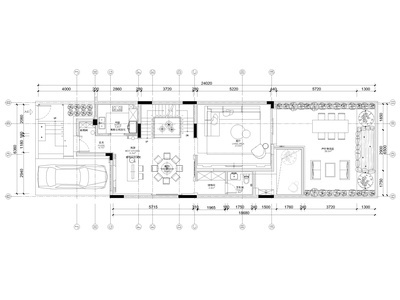 [广东]275㎡现代三层四居别墅样板间施工图