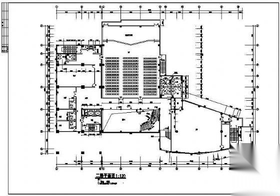 一个四星级酒店建筑施工竣工图