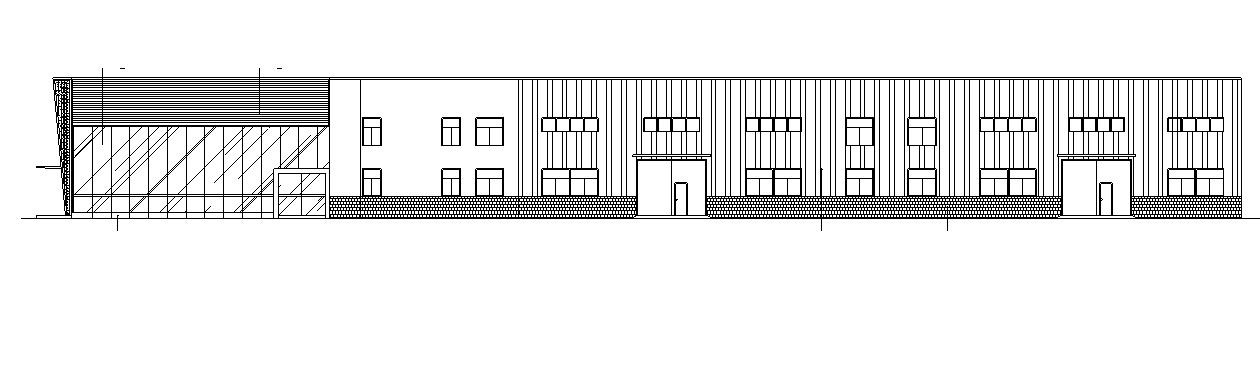 宁夏 两层4S汽车店建筑施工图 含全专业建筑 展销厅