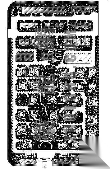 某园邸园林景观施工图纸