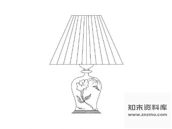 图块/节点家居常用灯具立面图块