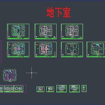 新古典别墅全套cad施工图，别墅施工图下载