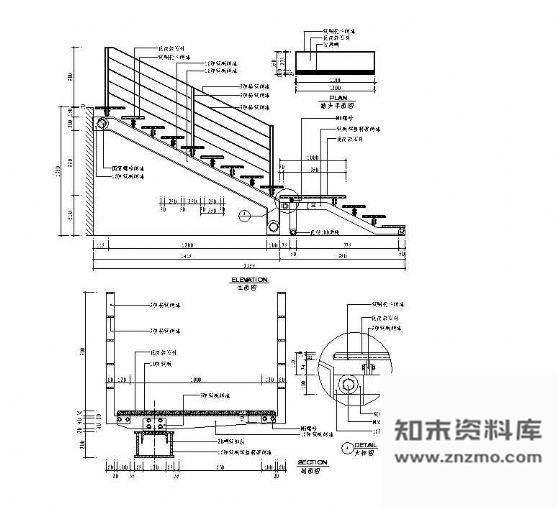 图块/节点楼梯节点详图2