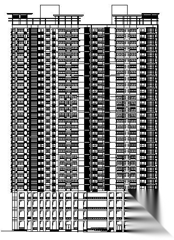 郑州小区住宅楼施工图（part1）