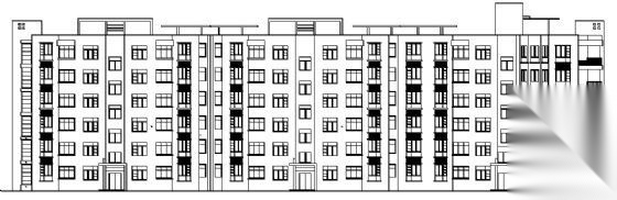 某小区住宅楼建筑施工图