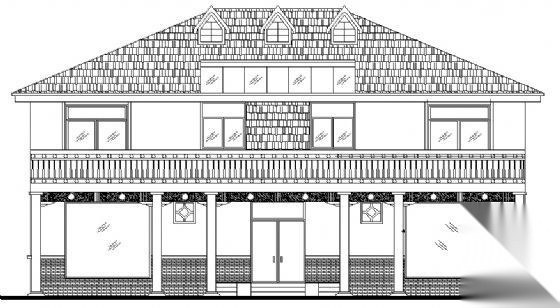 某三层私人住宅楼建筑施工图