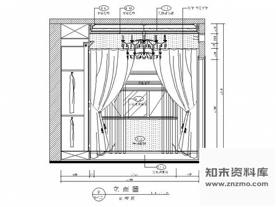 图块/节点样板房衣帽间详图