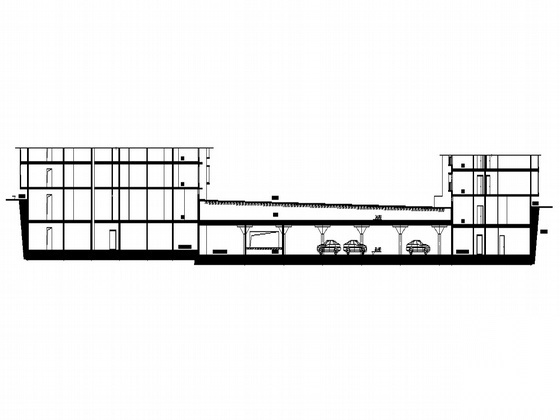 [北京天通苑]某中心区地下车库规划设计