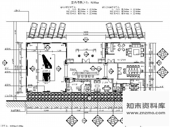 施工图广州某五星级酒店项目展厅设计施工图