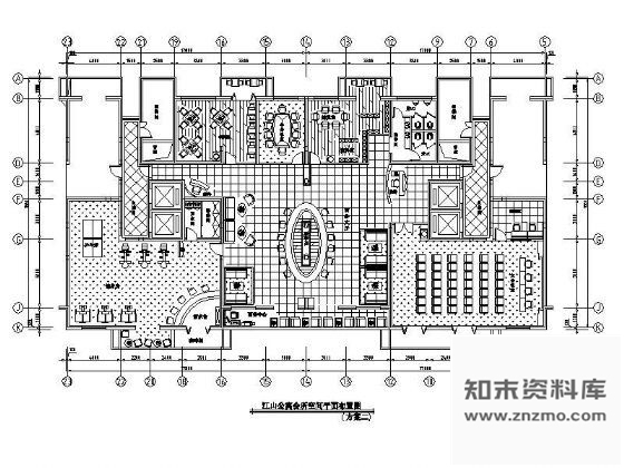 图块/节点某公寓会所平面设计图