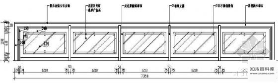 图块/节点服务台立面图10