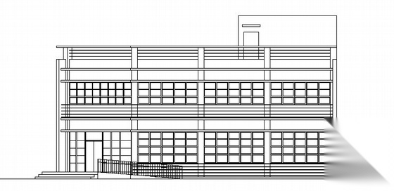 浦江镇120号配套商品房H地块公建会所建筑方案图 娱乐会所