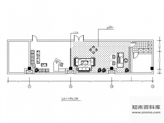 施工图总裁办公室装修图