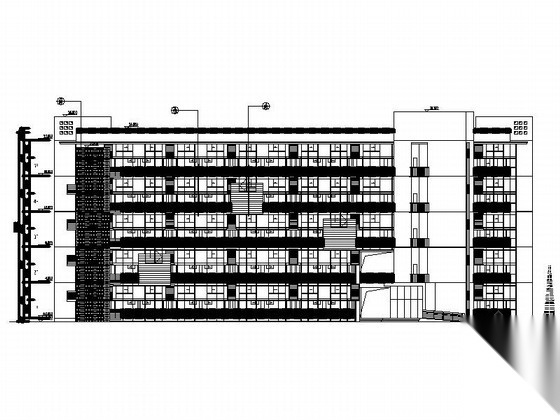 [上海]高层复式loft住宅建筑施工图（含效果图）