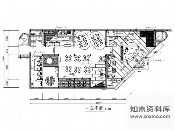 施工图安徽某夜总会装饰工程图