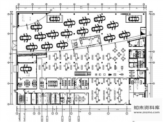 施工图亚洲标准奥迪城市展厅施工图含效果