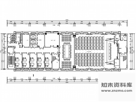 施工图湖北某专科医院会议室及病房室内装修施工图含效果