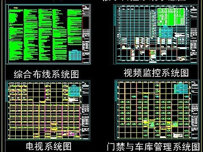 弱电设计说明 图库