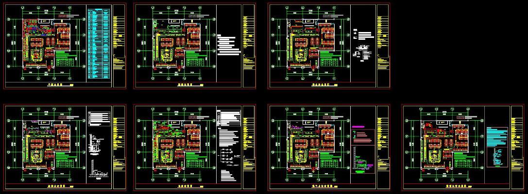 餐饮店厨房CAD施工图